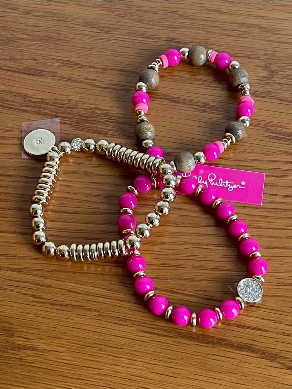 Lilly Pulitzer Party Punch Bracelet Set - Picture 2 of 5